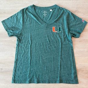 University of Miami V-Neck